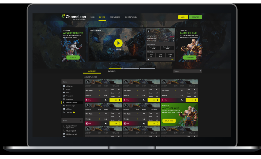 GameCo unveils full service eSports betting solution in built for U.S. regulated markets