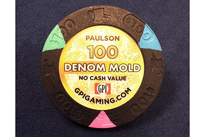 Paulson Value Mold for gaming chips—GPI