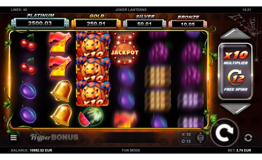 Joker Lanterns online slot game — KALAMBA