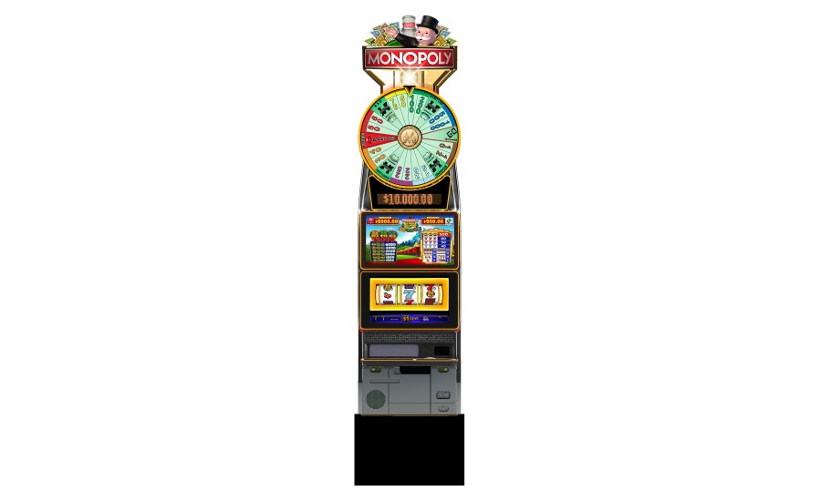 Monopoly Big Wheel Railroads slot machine — SCIENTIFIC GAMES