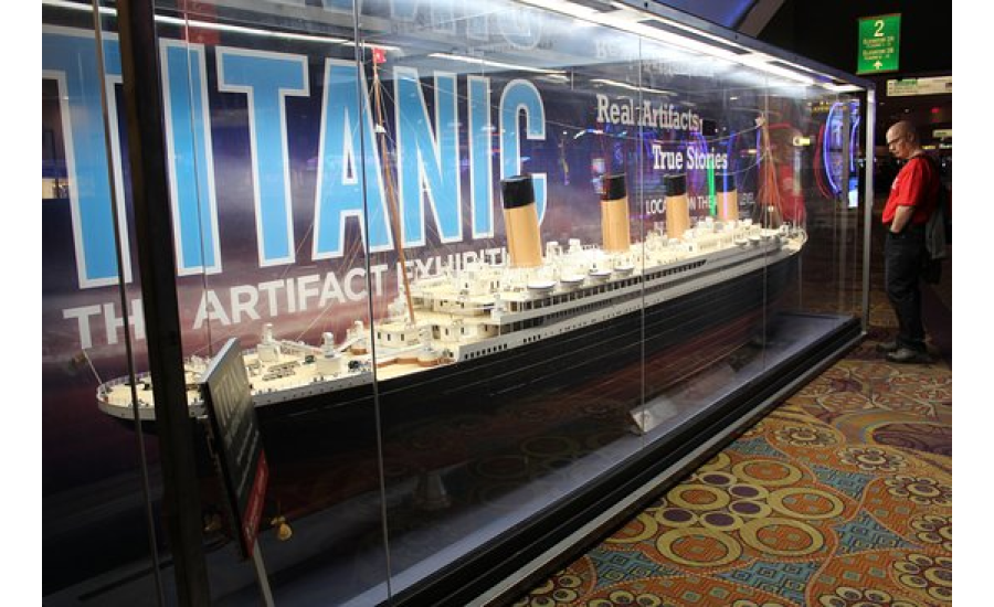 Titanic Artifacts exhibit — THE ARTIFACT EXHIBITION IN LAS VEGAS