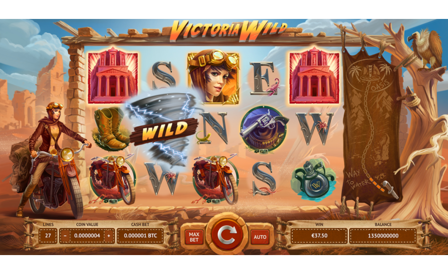 Victoria Wild video slot game — True Lab